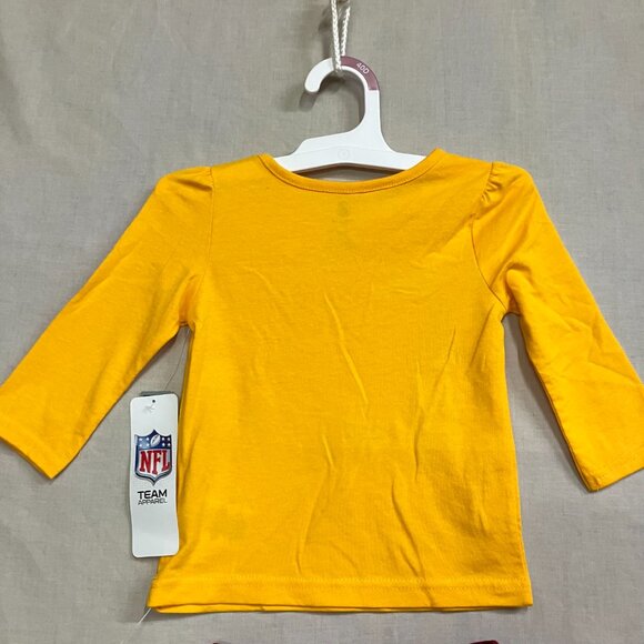 cTeam Apparel Kid's 12M Maroon/Yellow 2 Piece Set T-Shirt & Jogger Pants - Picture 2 of 16